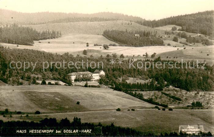 GOSLAR Harz Niedersachsen Fliegeraufnahme Haus Hessenkopf