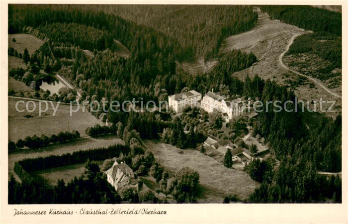 Clausthal-Zellerfeld Goslar Niedersachsen Fliegeraufnahme Johanneser Kurhaus
