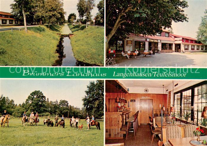 Langenhausen Bruemmers Landhaus Teilansichten Pferde
