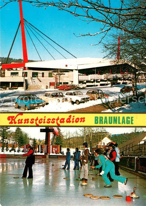 Braunlage Harz Kunsteisstadion Teilansichten