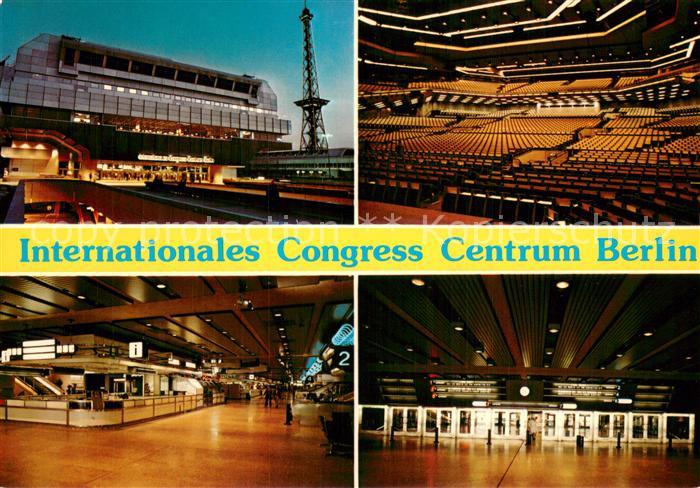 BERLIN  CITY Internationales Congress Centrum Berlin Innenansichten Saal