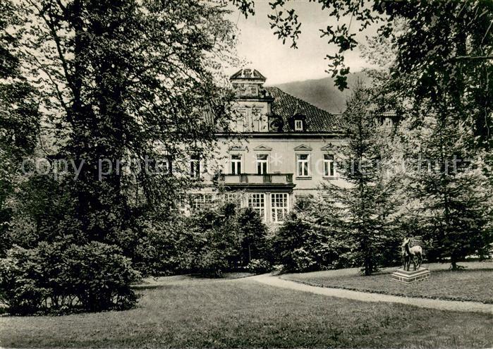 Coppenbruegge Park-Sanatorium Lindenbrunn am Ith Aussenansicht