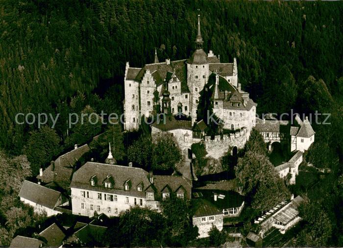 Lauenstein Oberfranken Fliegeraufnahme Burg Lauenstein