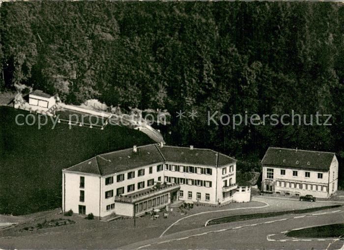 Nonnweiler Fliegeraufnahme Sanatorium Waldhotel