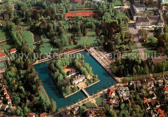 Bad Pyrmont FliegeraufnahmeKurpark Schloss