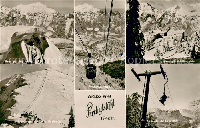 Seilbahn Cable-Car Telepherique Predigtstuhl Bad Reichentall