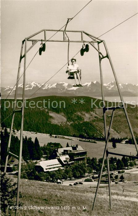 Sessellift Chairlift Telesiege Feldberg Schwarzwald