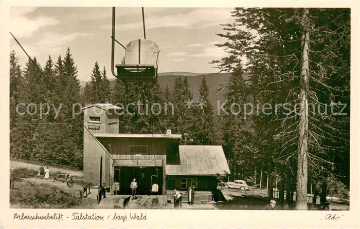 Sessellift Chairlift Telesiege Bayr.Wald Arberschwebelift gr.Arbern Talstation