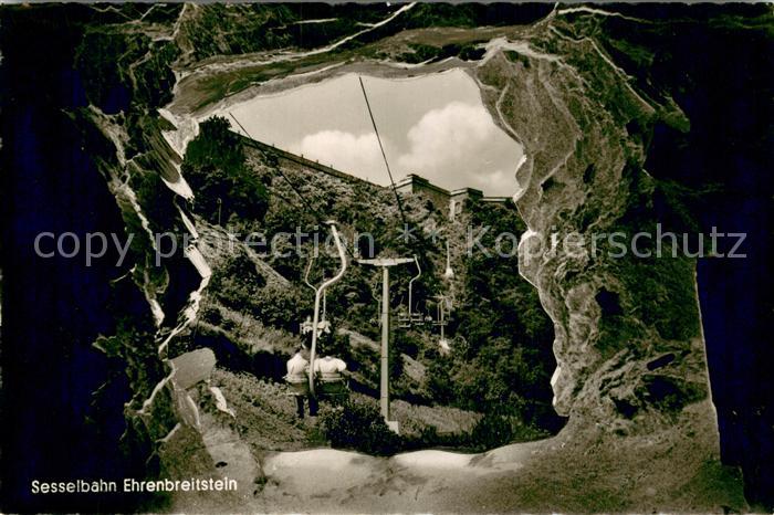 Sessellift Chairlift Telesiege Koblenz Ehrenbreitstein