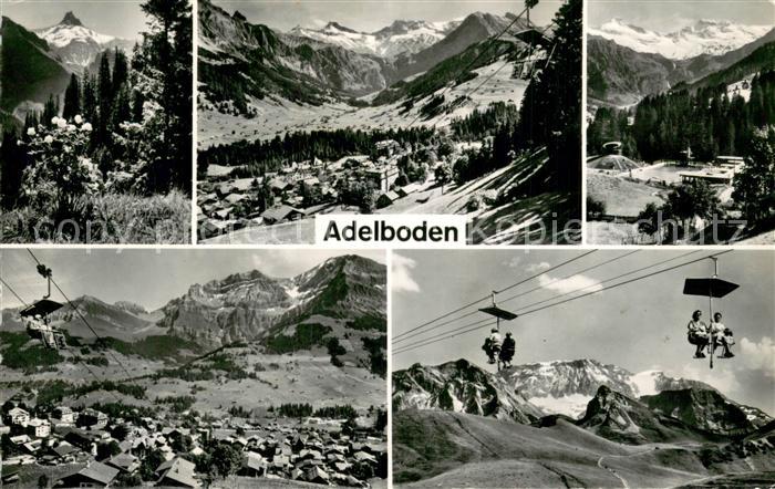 Sessellift Chairlift Telesiege Adelboden