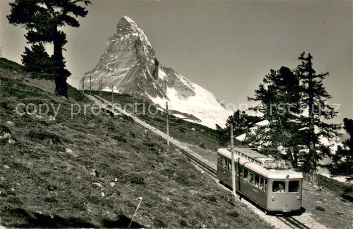 Bergbahn Zermatt Schnelltreibwagen Matterhorn