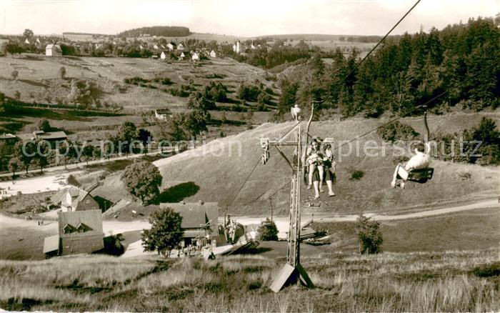 Sessellift Chairlift Telesiege Bergstadt St. Andreasberg Oberharz