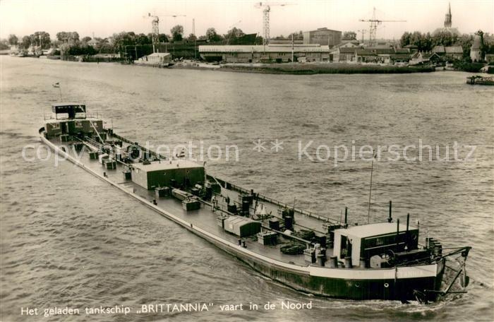 Faehre Ferry Bac Traghetto-- Tankschiff Brittannia Rotterdam