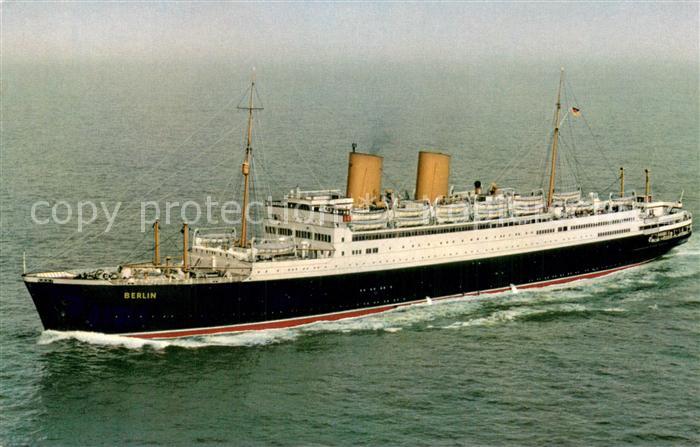 Dampfer Oceanliner Norddeutscher Lloyd Bremen MS Berlin 19100 BRT