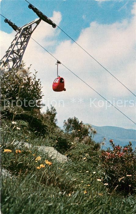Seilbahn Cable-Car Telepherique Gondelbahn Zweisimmen ue.M.Rinderberg