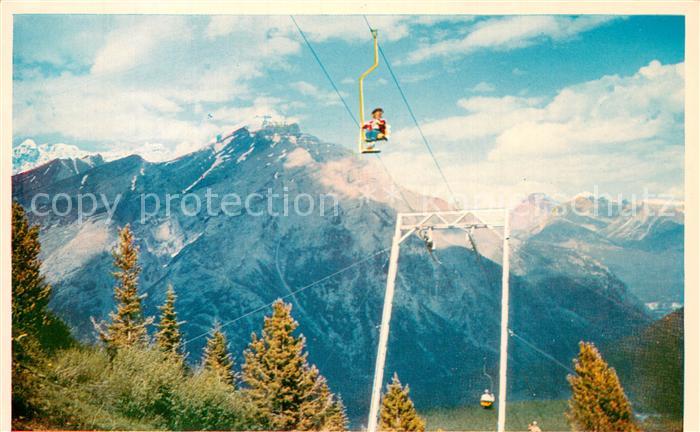 Canadian Rockies Nr. 80 Banff Chair Lift Taylorchrome