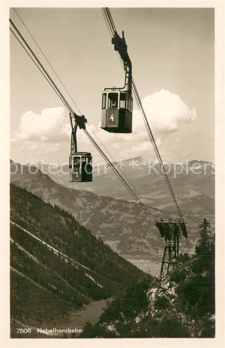 Seilbahn Cable-Car Telepherique Nebelhornbahn Oberstdorf Allgaeu