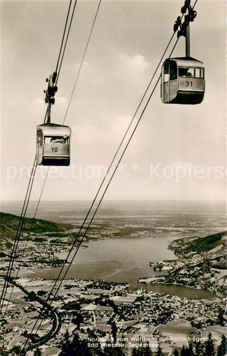 Seilbahn Cable-Car Telepherique Rottach Egern Bad Wiessee Tegernsee