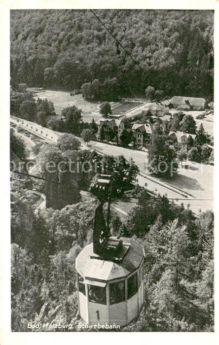 Seilbahn Cable-Car Telepherique Bad Harzburg Schwebebahn Hatel Burgberg