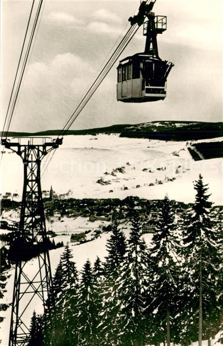 Seilbahn Cable-Car Telepherique Oberwiesenthal Erzgebirge