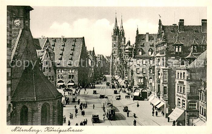Strassenbahn Nuernberg Koenigsstrasse