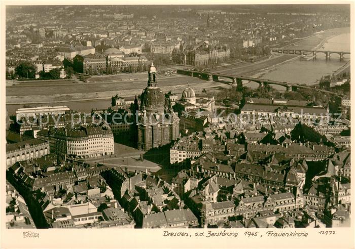 Foto Hahn Nr. Nr. 12972Dresden v.d.Zerstörung 1945 Fr