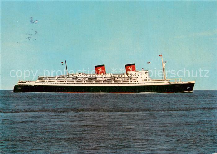 Dampfer Oceanliner ss HANSEATIC 30029 Gross Tons Hamburg Atlantic Linie