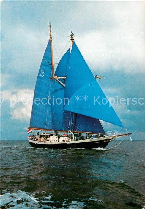 Segelschiffe EENDRACHT Netherlands Gaff Schoener