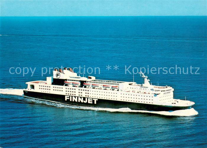 Dampfer Oceanliner FINNJET Travemuende Helsinki