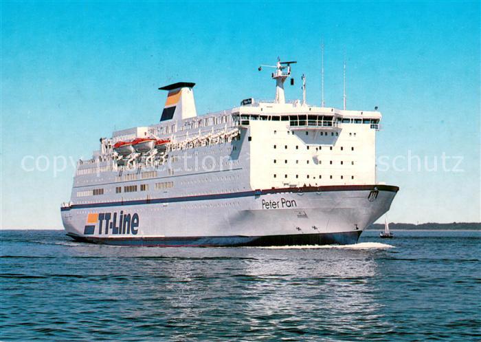 Faehre Ferry Bac Traghetto-- M.F. PETER PAN TT Linie