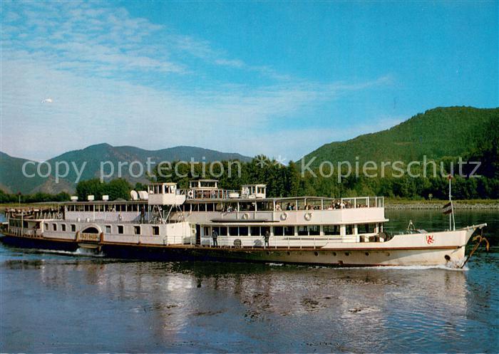 Dampfer Seitenrad MFS Stadt Passau