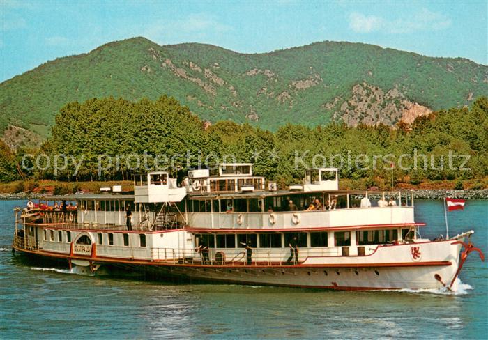 Dampfer Seitenrad MFS Stadt Passau