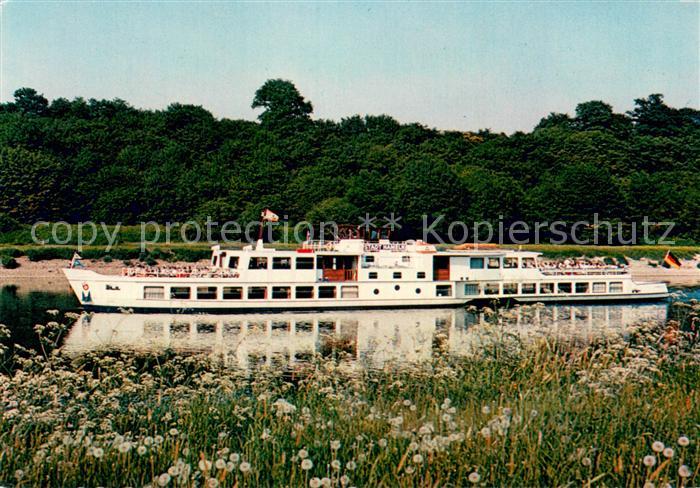 Dampfer Binnenschifffahrt MS Stadt Hameln 3250 HAMEL 1