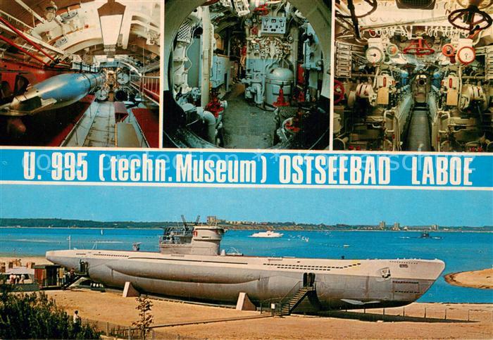 U-Boot Unterseeboot Submarine Sous-Marin U 995 Ostseebad Laboe TYP VII