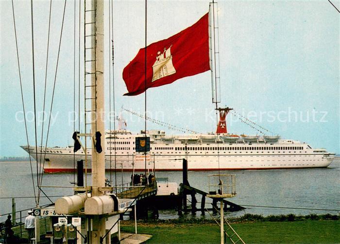 Dampfer Oceanliner WILLKOMMHoeFT Hamburg