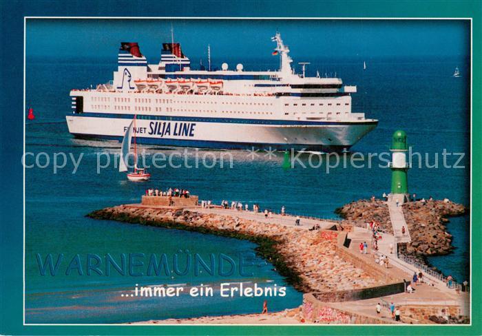 Dampfer Oceanliner MS FINNJET Warnemuende
