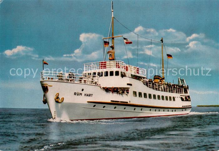 Dampfer Binnenschifffahrt Ruem Hart  Cuxhaven
