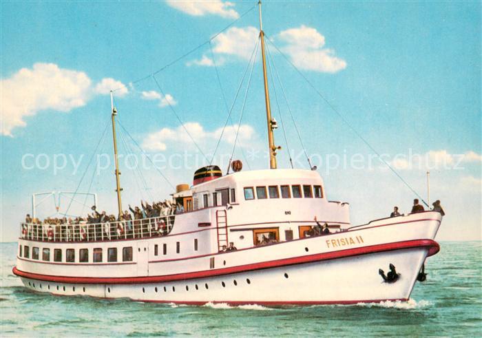 Dampfer Binnenschifffahrt MS Frisia II Nordseebad