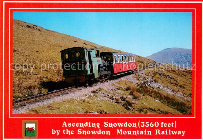 Bergbahn Padarn Ascending Snowdon