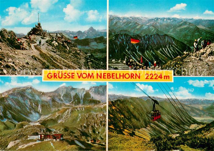 Seilbahn Cable-Car Telepherique Nebelhorn Obersdorf