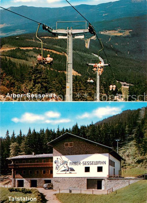 Sessellift Chairlift Telesiege Arber Sessellift Talstation