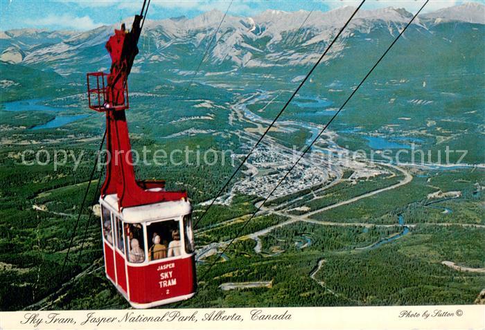 Seilbahn Cable-Car Telepherique Sky Tram Jasper National Park Alberta Canada