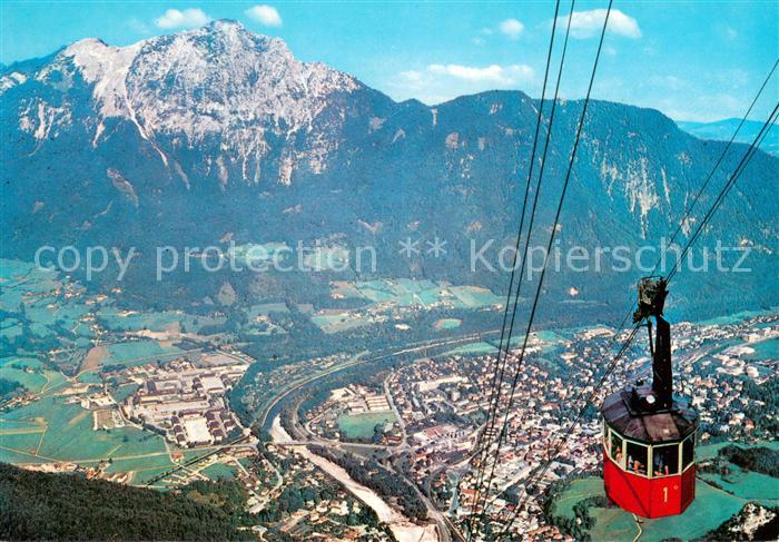 Seilbahn Cable-Car Telepherique Bad Reichenhall