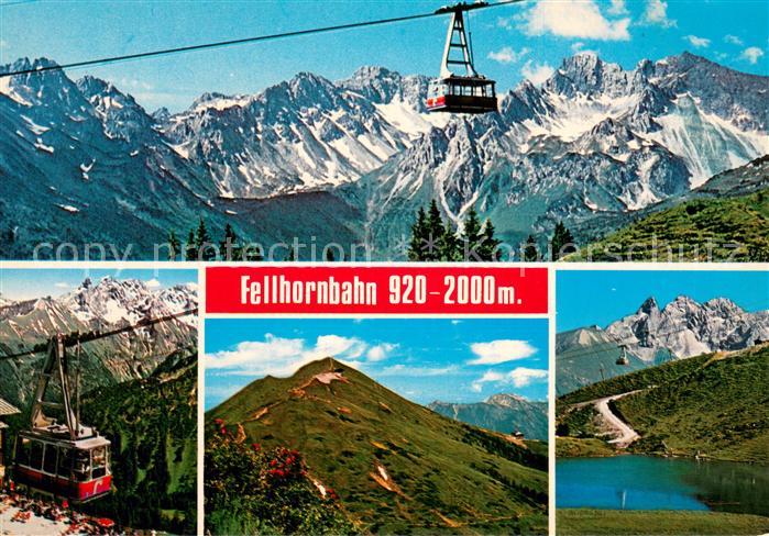 Seilbahn Cable-Car Telepherique Fellhornbahn