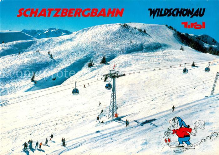 Seilbahn Cable-Car Telepherique Schatzbergbahn Wildschonau Tirol
