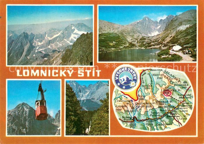 Seilbahn Cable-Car Telepherique Vysoke Tatry Lomnicky Stit
