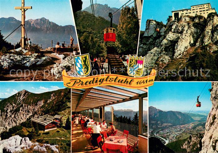 Seilbahn Cable-Car Telepherique Predigtstuhlbahn Bad Reichenhall Berghotel