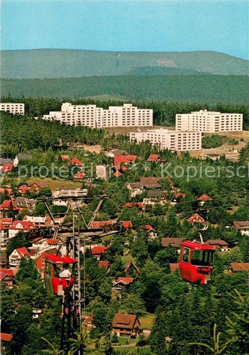 Seilbahn Cable-Car Telepherique Ferienpark Hahnenklee im Harz Bocksberg