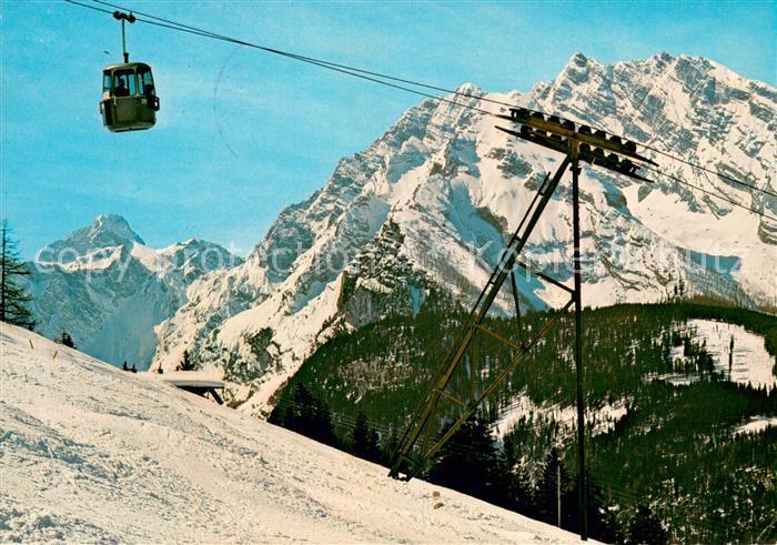 Seilbahn Cable-Car Telepherique Hundstod Watzmann Bad Reichenhall