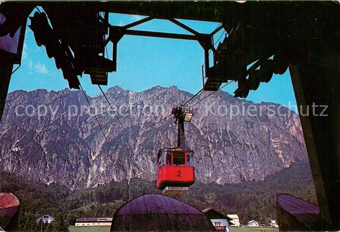 Seilbahn Cable-Car Telepherique Salzburg Untersberg